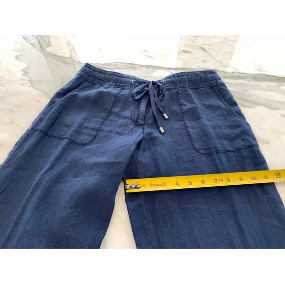 TOMMY BAHAMA BLUE DRAWSTRING LEIGH PANTS 6 NWTS! - Picture 11 of 17